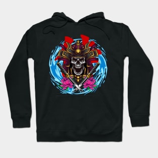 Samurai Skull 03 Hoodie